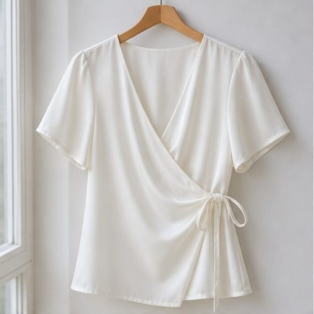Emerald Ruffle Blouse